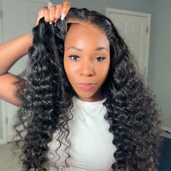 HD Lace 13x4 Loose Deep Human Hair Lace Front Wigs（Full Frontal） - Image 3